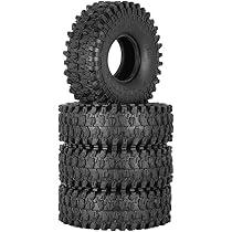 Amazon | Goolsky 4本 タイヤ 1.9インチ 120mmロック クローラー